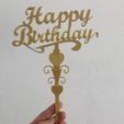 happybithday.png Joyeux anniversaire - Pour le gâteau