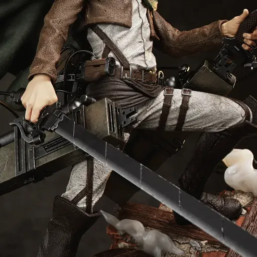 3.webp Levi Ackerman 3D Print