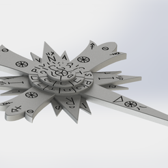 Black-Order-Badge-1.1.png STL file Black Order Badge (Gray Man Anime)・3D printable model to download