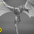 dragon-cut-white.0.png Descargar archivo Dragón Lámpara GoT • Diseño imprimible en 3D, 3D-mon