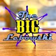 IMG_E9006.jpg THE BIG LEBOWSKI - Desktop Display Stand