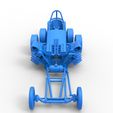 55.jpg Diecast Front engine old school 6 wheeled dragster Scale 1:25