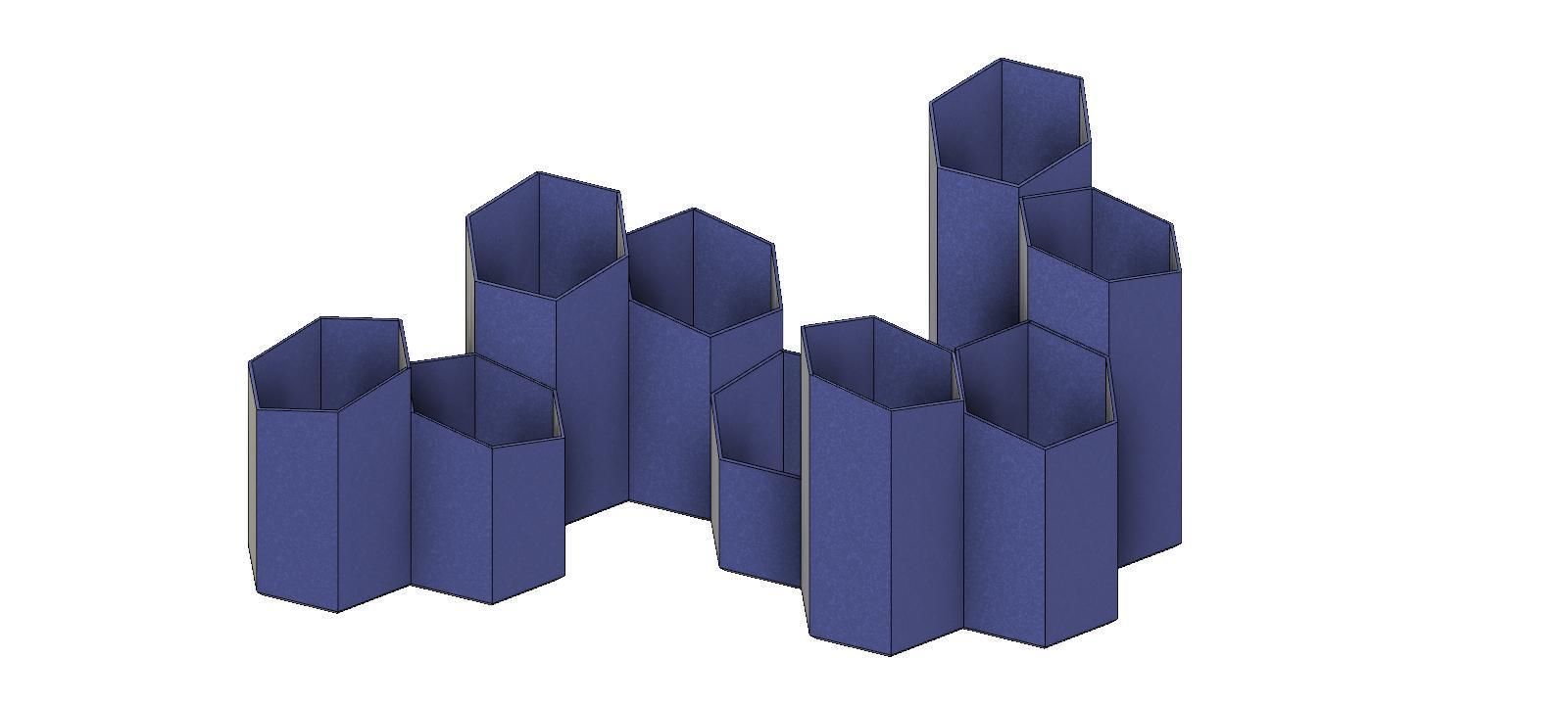 Download STL file Hex Desk Snake • Template to 3D print ・ Cults