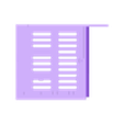 Control_Box_F3D_V3_Remix_Pi_Box_by_Adarack.stl Ender 3 Pro SKR 1.3 case w/ MOSFET, 2 buck converters, 4 Channel Relay Board (Remix)