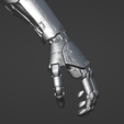 Preview4.png Cyberpunk 2077 Johnny Silverhand Arm 3D Print Replica 3D print model