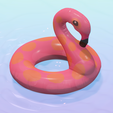 IMG_6055.png Mini Flamingo Pool Float – Toy Accessory for 3D Printing