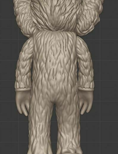 kaws-bff-3d-model-obj-fbx-stl2.jpg KAWS BFF - Original Fake