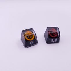 20220712_214602.jpg Free STL file Space Marine Keycap - Cherry MX Keycap Insert・3D printable object to download