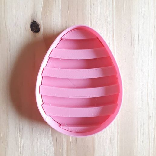 Download STL file Easter Egg - Cookie Cutter • 3D printing model ・ Cults