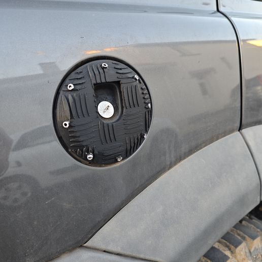 Archivo STL Land Rover Freelander 1 fuel filler cap cover ⛽ ・Diseño de