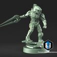 Pose-6.jpg 1:48 Scale Halo 3 Master Chief Miniatures - 3D Print Files