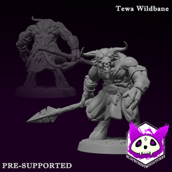 Tewa-Wildbane.png Fichier 3D Tewa Wildbane | Tribu Hoavari・Modèle pour imprimante 3D à télécharger