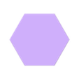 Hexagon_8_Color_Purge_Test_03.stl 8 Color Purge Tests