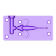 flat tail goby mold bottom.stl Moule à injection - Collection de gobies 3 pouces 5 corps