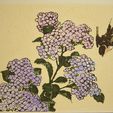 _DSC1397.jpg Printastique! Greeting Card Printing Set - Hokusai's Hydrangea and Sparrow
