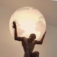 atlas_lamp.jpg Free STL file Atlas lamp・3D printable design to download
