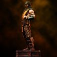 2-2.jpg Mortal Kombat Scorpion Fanart - Statue