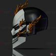 001u.jpg Ghost Rider Helmet - Marvel Midnight Suns