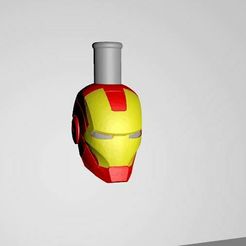 Iron-Man-1.jpg Iron Man Hookah/Shisha Mouthpiece for Cachimba/Hookah/Shisha