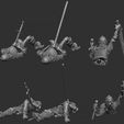 1.jpg Skeleton set of 11 Dead Warriors, Skeleton Dragon and terrains