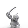 Ninja-Pencil-Holder.160.10.jpg Ninja Printable  3D Model