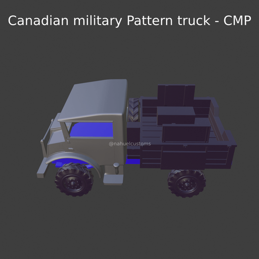 New Project(53).png Canadian military Pattern truck - CMP