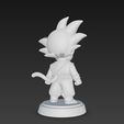 Chibi-Son-Goku-Figure-Model-5.jpg Le joyeux héros de la race Saiyan en 3D : figurine de Son Goku Chibi