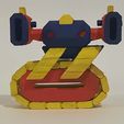 IMG-20210611-WA0003.jpg STL file Flexi Tracks : Turret Head Print in Place No Support・Design to download and 3D print