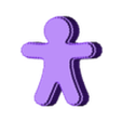 GingerbreadMan_SmallSize_SingleHeightBox.stl Fast-Print Geschenk-/Aufbewahrungsboxen - Die ultimative Kollektion (Vasenmodus)