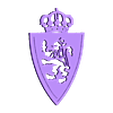 escudo_real_zaragoza_v4.stl Real Zaragoza Shield