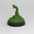 1.61.png Nagini from Harry Potter - 3D Model File STL 3D print model