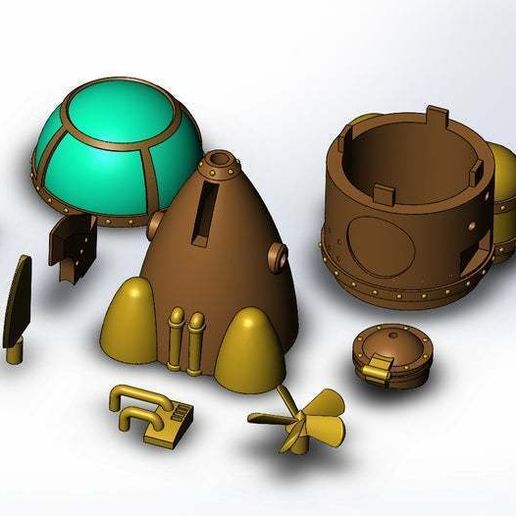 big_parts_in_position.JPG steampunk submarine mk1