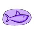 shark_x1_negative.stl Jelly Candy Shark Molding - Gummy Mould