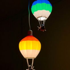 foto.jpg Бесплатный STL файл Лампа с воздушными шарами v2・План 3D-печати для скачивания