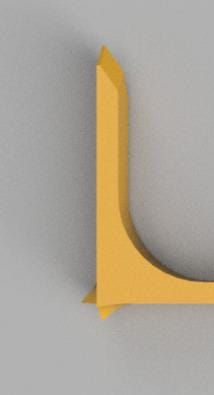 Escuadra Modular Reglamentaria para Bochas – 13 / 40 / 70 cm --- Modular Regulation Measuring Square for Bocce – 13 / 40 / 70 cm