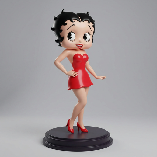 👫 Betty Boop 4・Free STL File for 3D printing・Cults