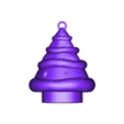 Blinking Christmas Tree With Base.stl 4 models of mini Christmas trees to decorate