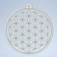 Blume-des-Lebens-Anhänger.jpg Blume des Lebens/ Flower of Life Pendant! Keychain!