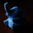 Capture_d_e_cran_2016-02-29_a__11.58.45.png Free STL file sitting elephant・3D printer model to download