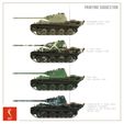 01.jpg Cast Turret "Gussturm" for Panther Ausf.G/F/ II 3d-print