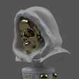 SANTA3.png HOLY DEATH BUST WITH BASE