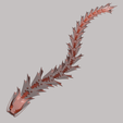 DR-10.png DRAGON SNAKE ARTICULATED PRINT
