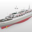 2.jpg SS Rotterdam V Holland America Line ocean liner print ready full hull and waterline models