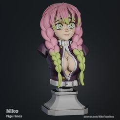 Bust4.jpg Mitsuri Kanroji from Demon Slayer Bust