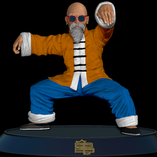 master roshi 3D model