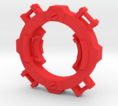 BBA-Trainer-AR.png STL file BEYBLADE BBA TRAINER | COMPLETE | ANIME SERIES・Model to download and 3D print