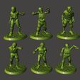 828ba613b08becdc600143cdc59c6e8f_display_large.JPG 28mm Zombie - Walking Undead Miniature - Ghoul