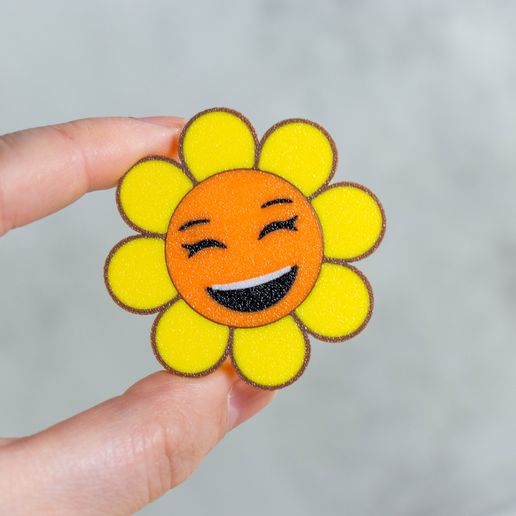 IMG_0581.jpg Flower Emoji Magnet Set