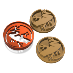 cortagalletas.png Frog shaped cookie cutter