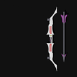 1000017121.png Pink Ranger Power Bow with Arrow- Mighty Morphin Power Rangers